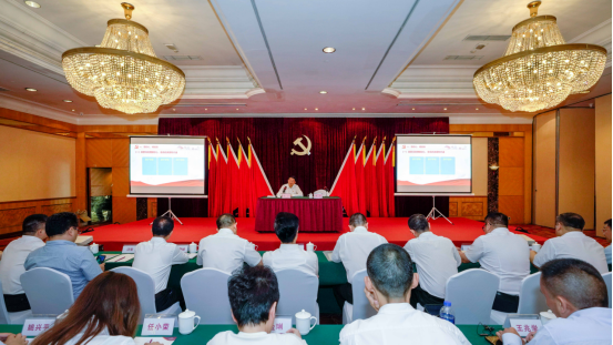J9九游会集团任丁书记带头讲授“不忘初心、牢记使命”主题教育专题党课